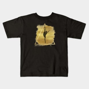 just dance gold design Kids T-Shirt